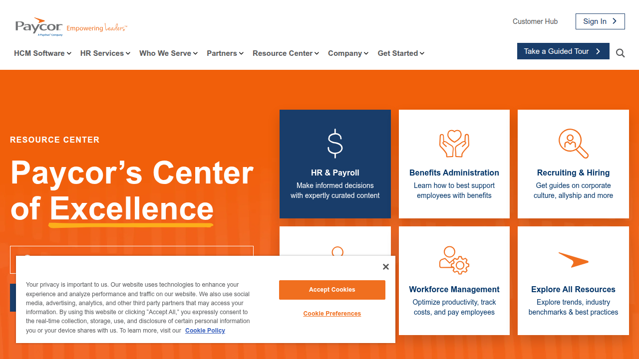 Paycor's resource center offers insights and statistics on employee engagement, crucial for understanding team dynamics.