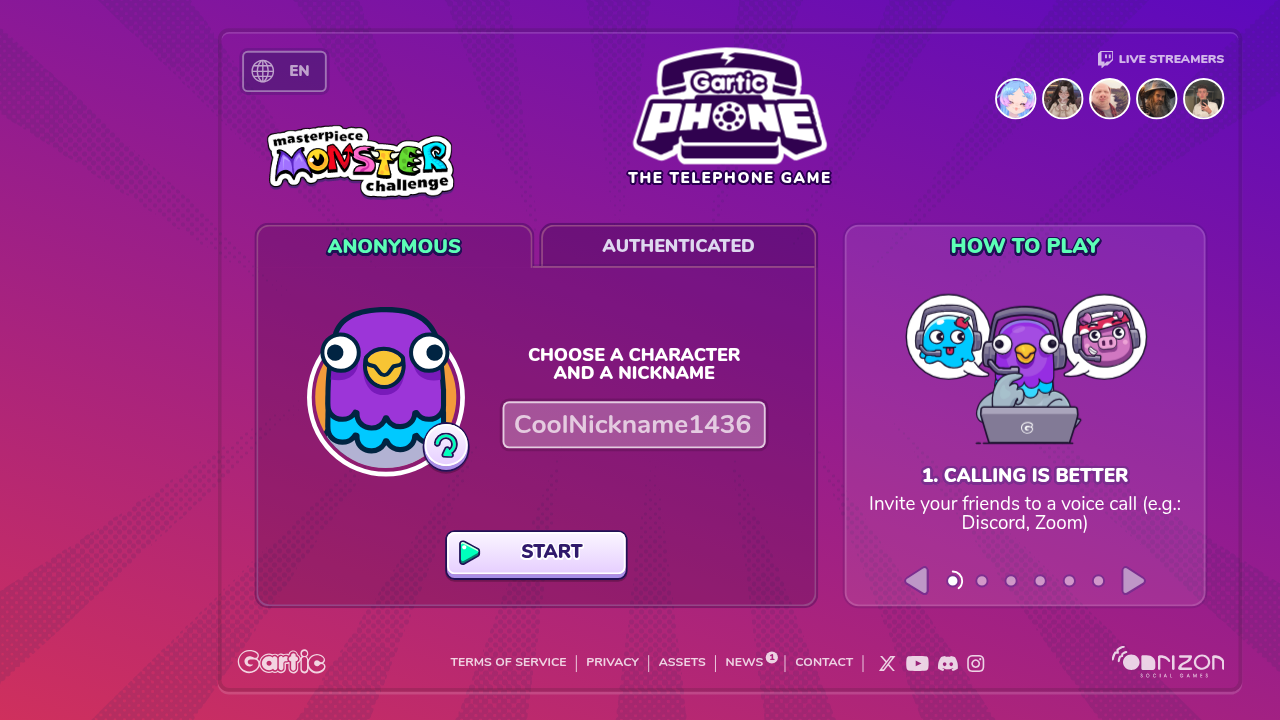 Experience the digital telephone game with Gartic Phone, where drawings and sentences transform hilariously.
