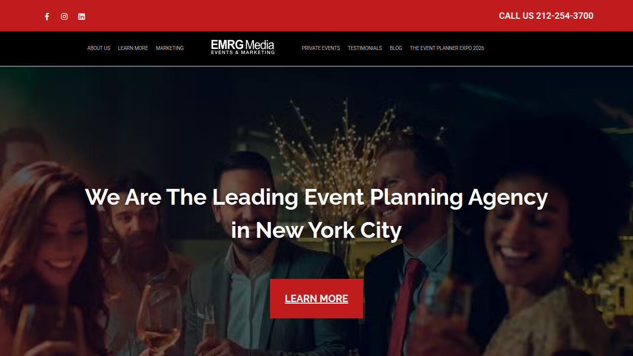 Learn about effective corporate event planning and design thinking strategies on EMRG Media's website.