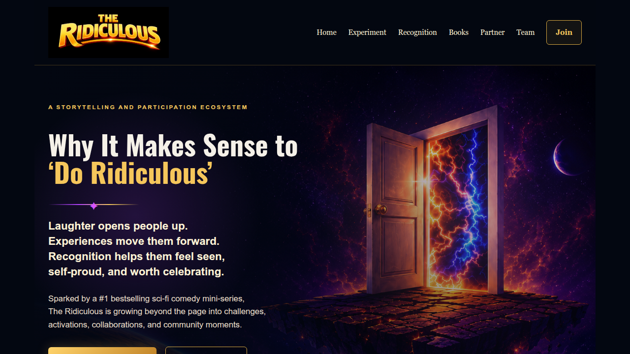 Visit DoriDiculous for sci-fi comedy designed to spark laughter and unexpected perspectives.