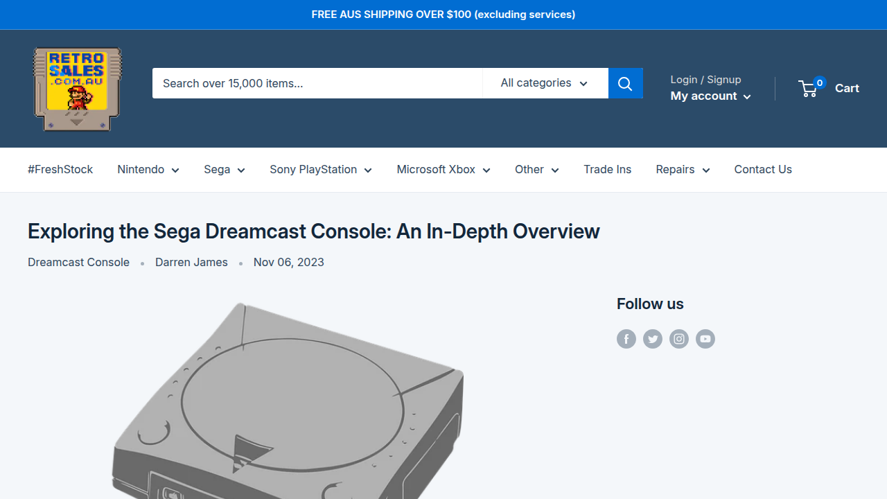 Explore the historical context and technical specifications of the Sega Dreamcast console.
